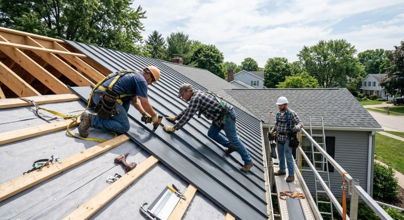 Aluminum Roof Installation in Waterford Works, NJ