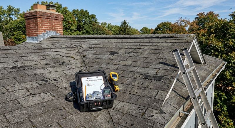 Asphalt Roof Inspection in Haddonfield, NJ