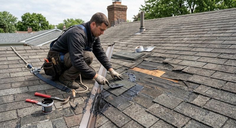 Asphalt Roof Leak Repair in Burlington County, NJ
