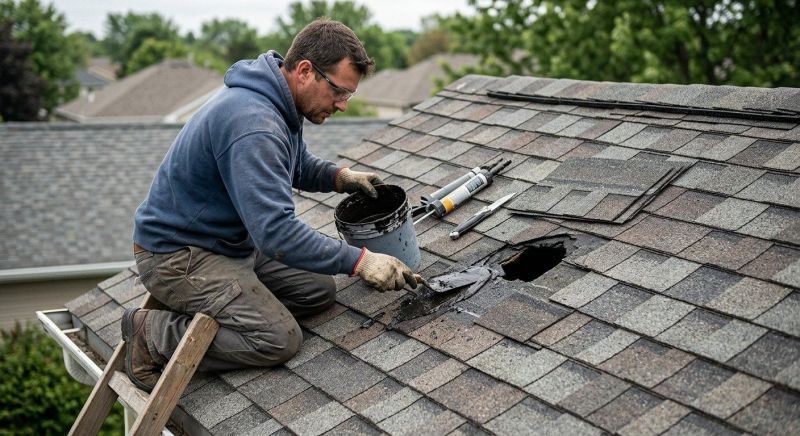 Asphalt Roof Leak Repair in Lafayette Hill, PA