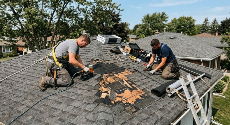 Asphalt Roof Repair in Drexel Hill, PA