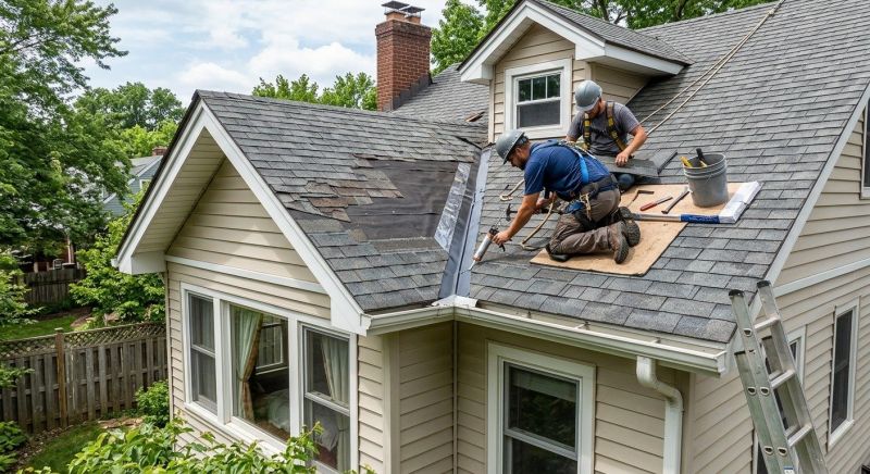 Asphalt Roof Repair in Drexel Hill, PA