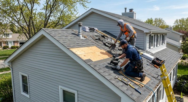 Asphalt Roof Repair in Drexel Hill, PA