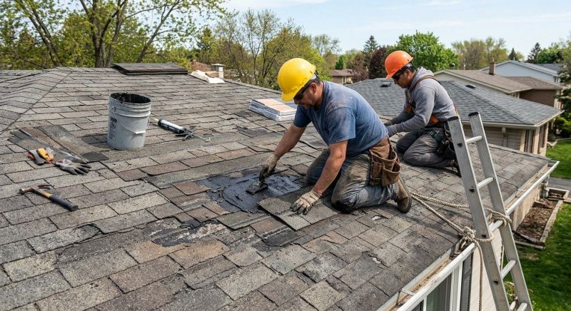 Asphalt Roof Repair in Salem County, NJ