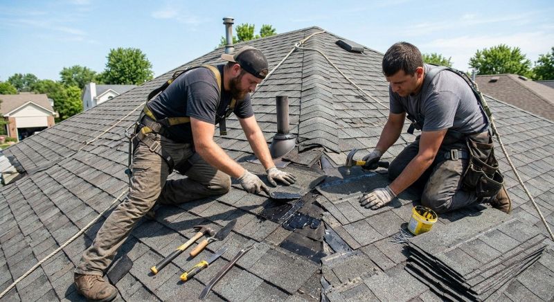 Asphalt Roof Repair in Wynnewood, PA