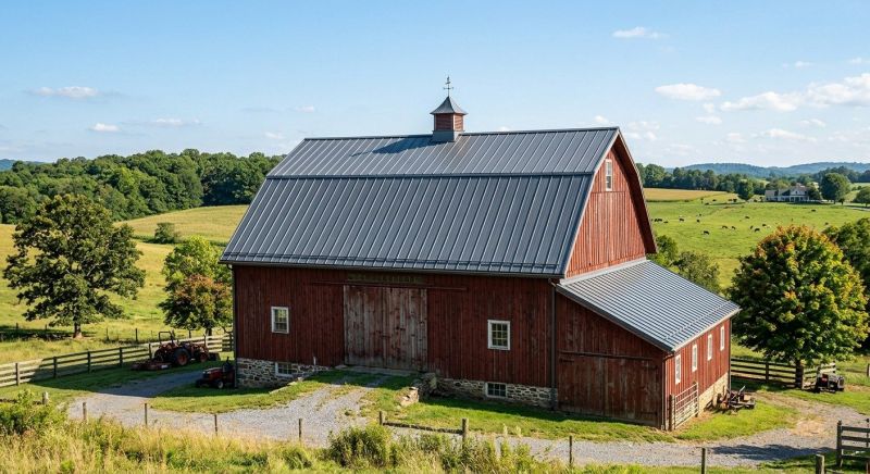 Barn Roof Replacement in Monroeville, NJ