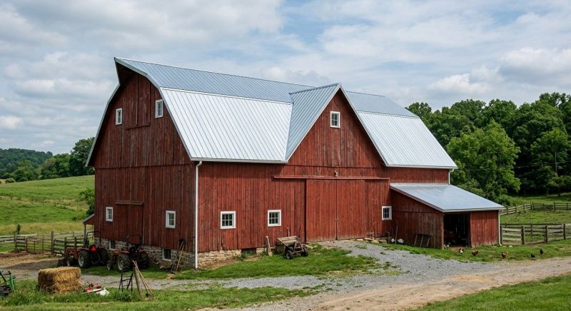 Barn Roof Replacement in Pennsville, NJ