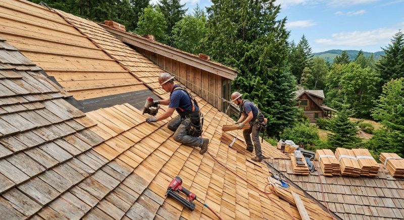Cedar Roof Installation in Camden, NJ