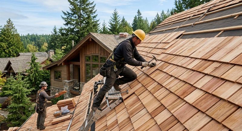 Cedar Roof Installation in Cheltenham, PA