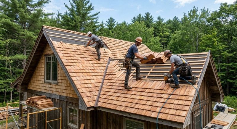 Cedar Roof Installation in Monroeville, NJ