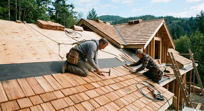 Cedar Roof Installation in Monroeville, NJ