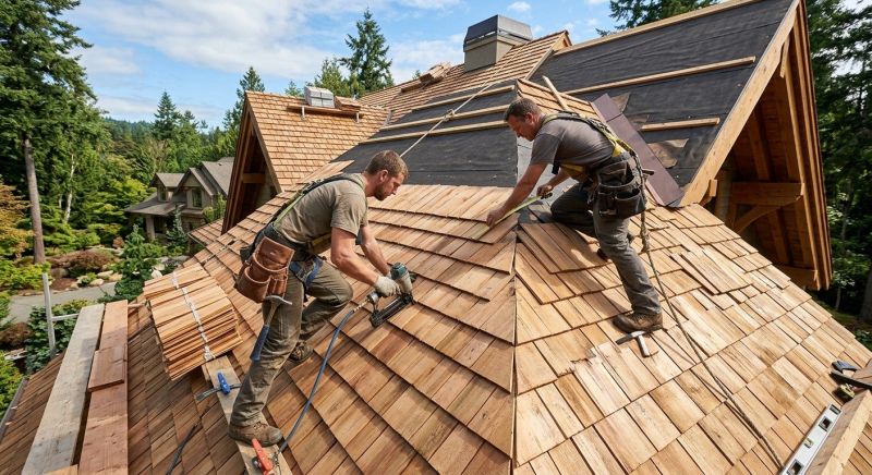 Cedar Roof Installation in Monroeville, NJ