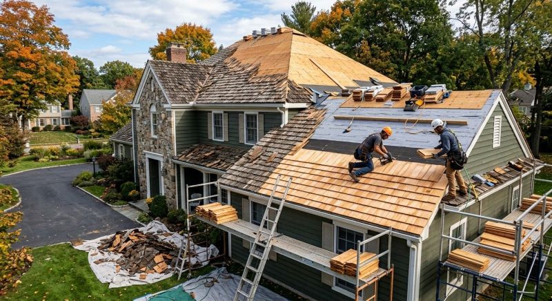 Cedar Roof Replacement in Riverton, NJ
