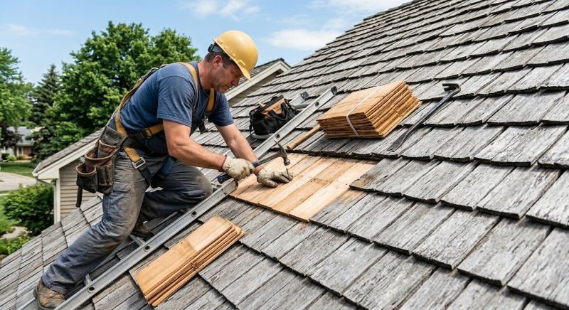 Cedar Shingles Repair in Waterford Works, NJ