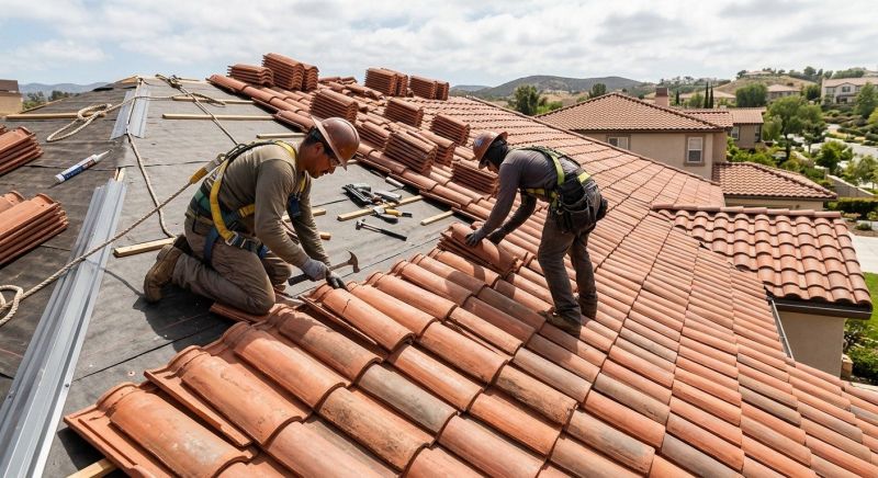 Clay Roof Installation in Ardmore, PA