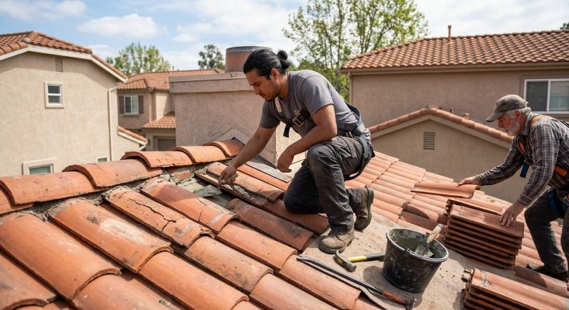 Clay Roof Leak Repair in Gloucester County, NJ
