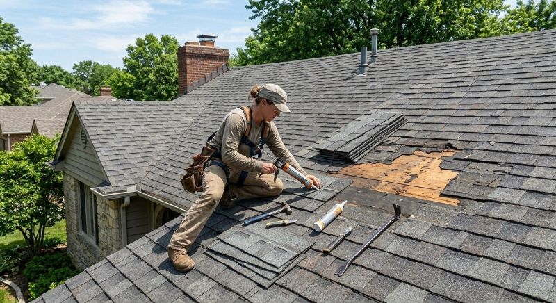 Composite Shingle Repair in Gloucester County, NJ