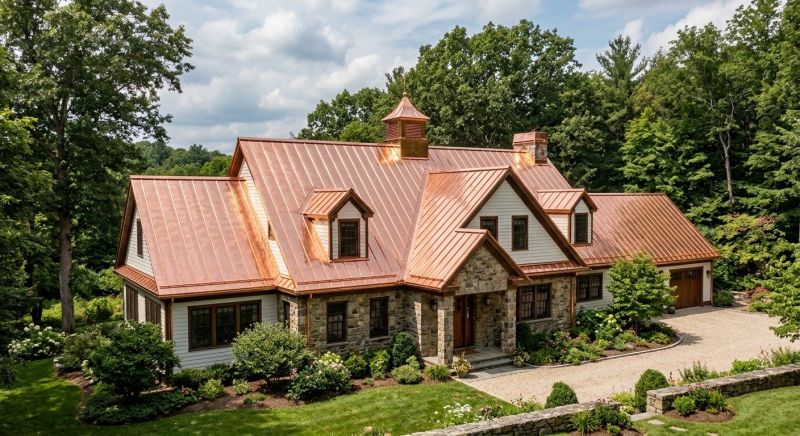 Copper Roof Replacement in Gloucester County, NJ