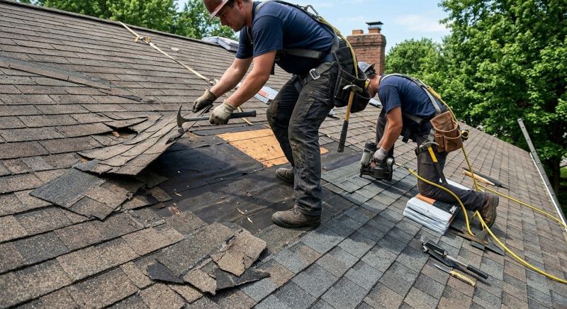 Damaged Roof Repair in Haddon Heights, NJ