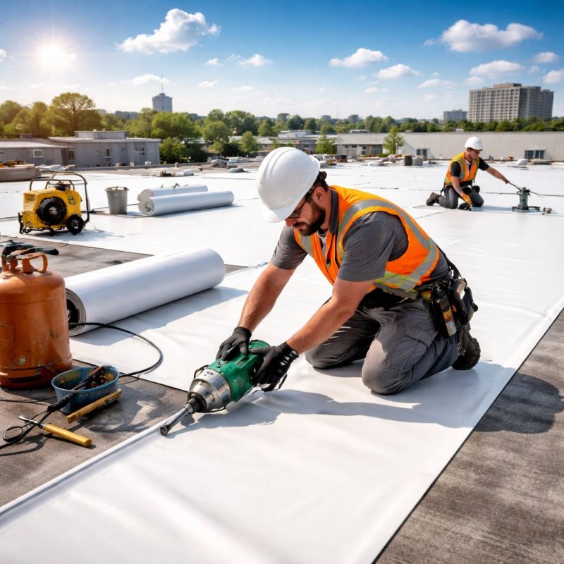 Epdm Roof Installation in Haddon Heights, NJ