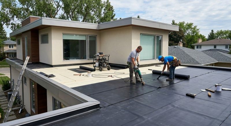 Flat Roof Installation in Woodstown, NJ