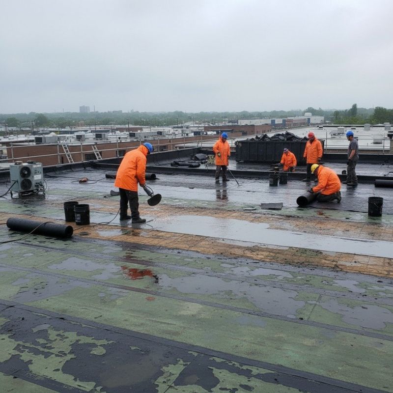 Flat Roof Repair in Broomall, PA