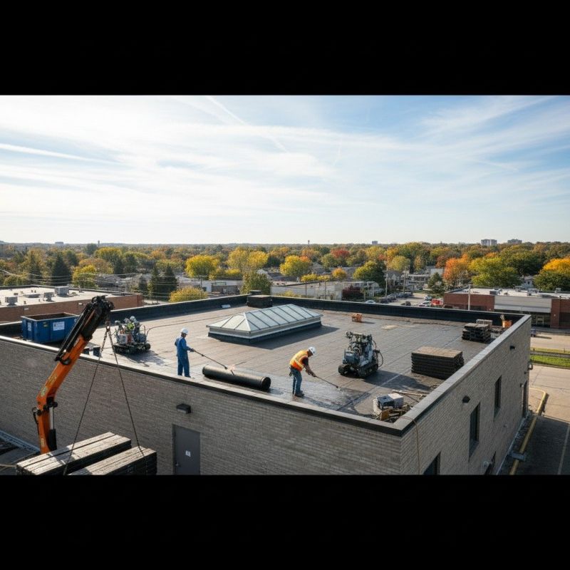 Flat Roof Replacement in Ardmore, PA