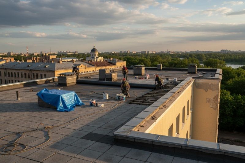 Flat Roof Replacement in Cherry Hill, NJ