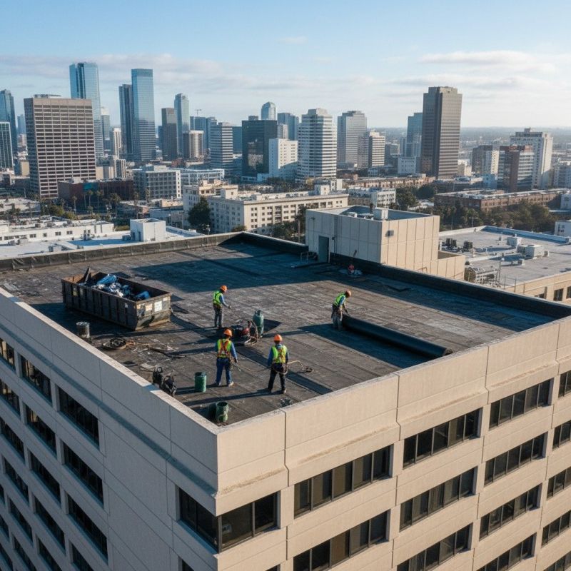 Flat Roof Replacement in Hainesport, NJ