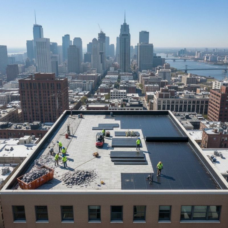 Flat Roof Replacement in Hainesport, NJ