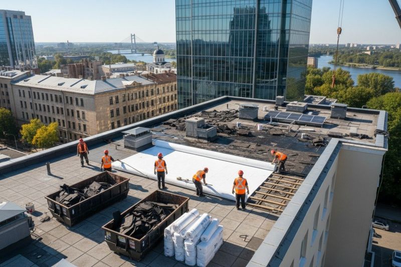 Flat Roof Replacement in Hammonton, NJ