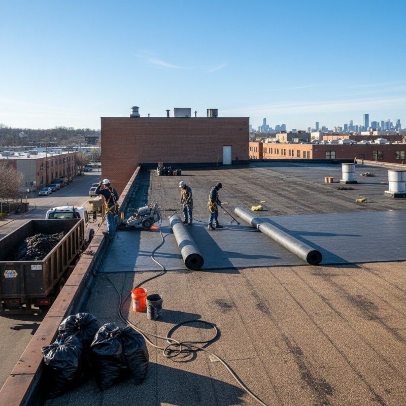 Flat Roof Replacement in Marlton, NJ