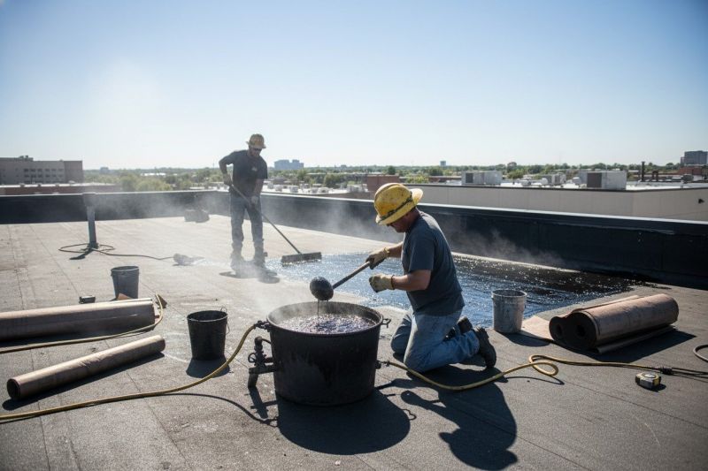 Flat Roof Tar Repair in Gloucester County, NJ