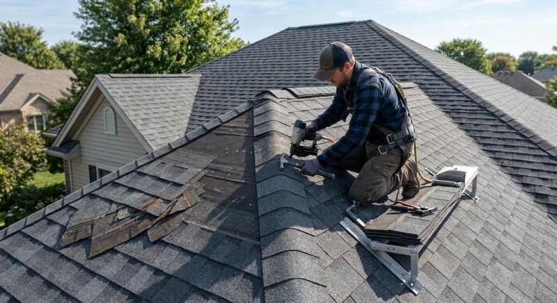 Hip Roof Shingle Replacement in Gloucester County, NJ