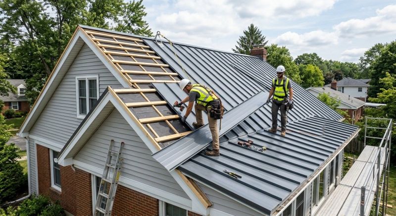 Metal Roof Installation in Springfield, PA