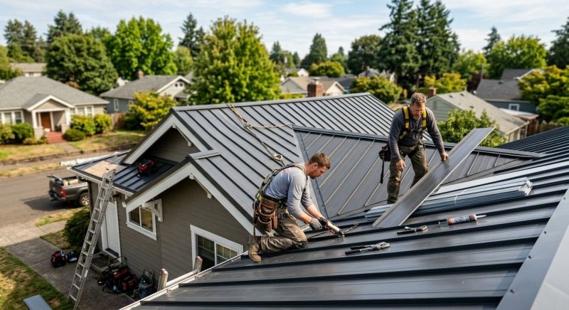 Metal Roof Leak Repair in Gloucester County, NJ