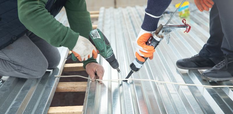 Metal Roof Repair in Audubon, NJ