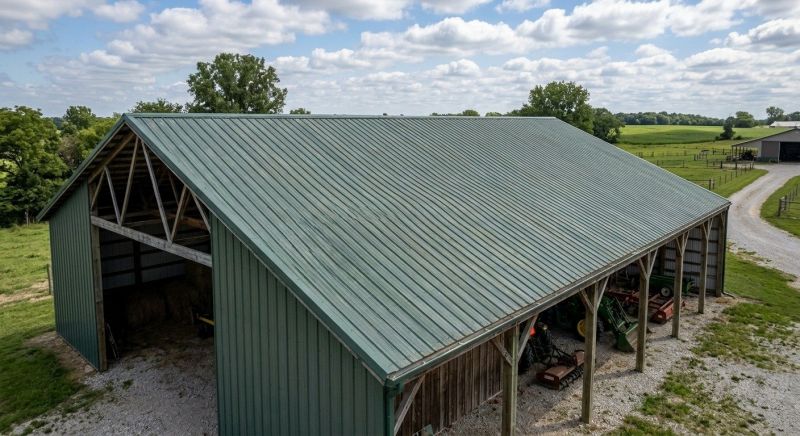Pole Barn Roof Repair in Haddonfield, NJ