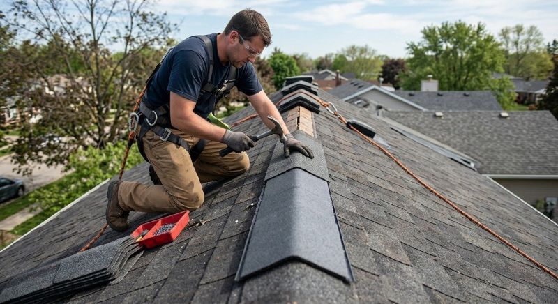Ridge Cap Replacement in Gloucester County, NJ