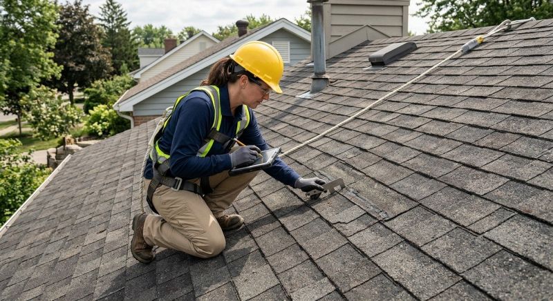 Roof Damage Inspection in Elkins Park, PA