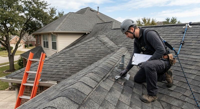 Roof Damage Inspection in Lafayette Hill, PA
