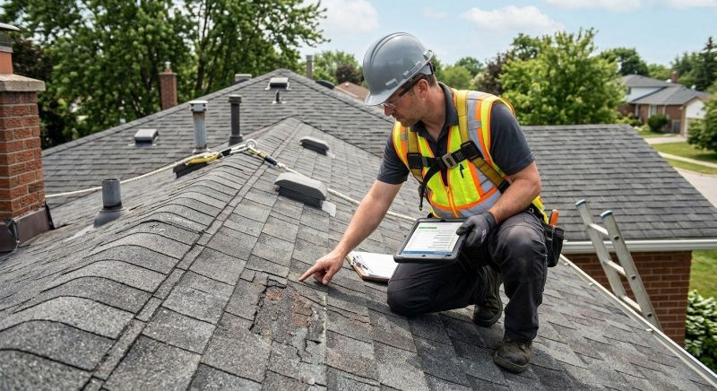 Roof Damage Inspection in Williamstown, NJ
