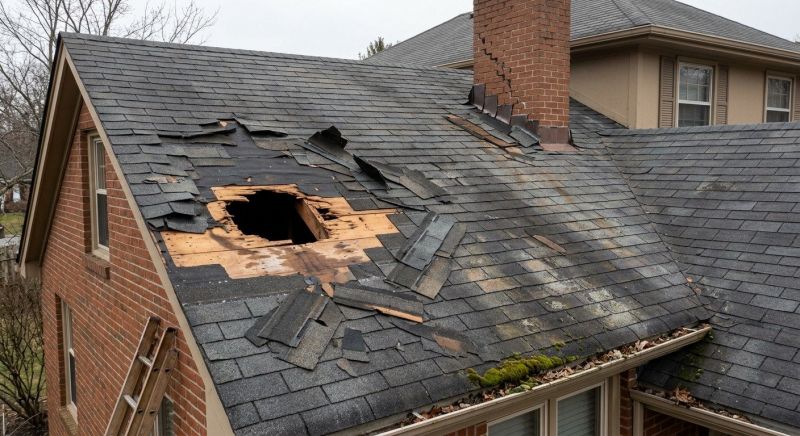 Roof Damage Repair in Blackwood, NJ