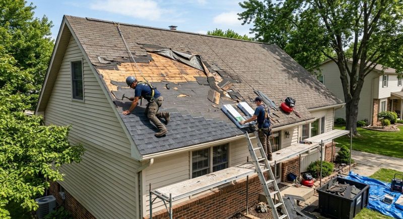 Roof Damage Repair in Collingswood, NJ