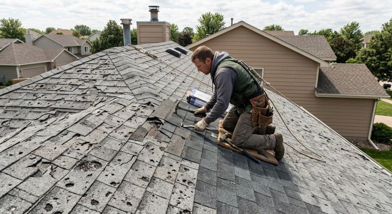 Roof Damage Repair in Glen Mills, PA