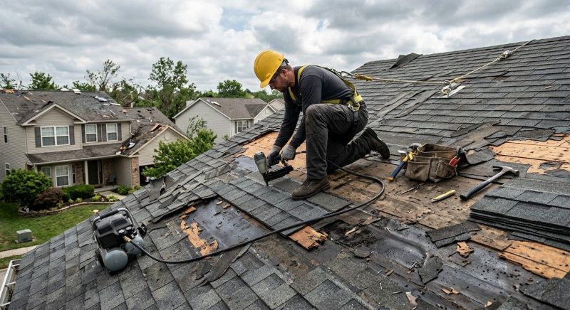 Roof Damage Repair in Marcus Hook, PA