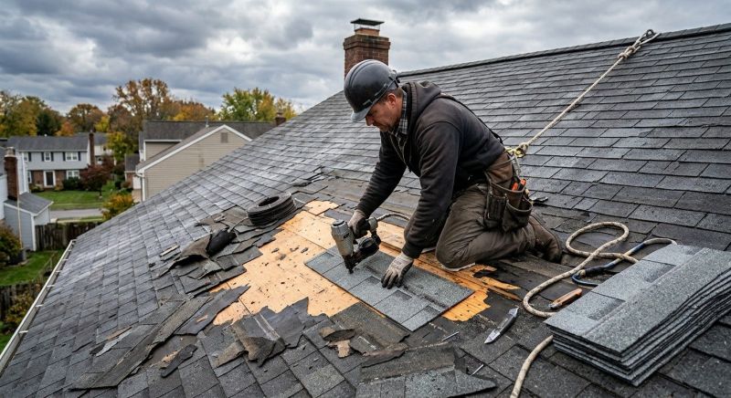 Roof Damage Restoration in Hammonton, NJ