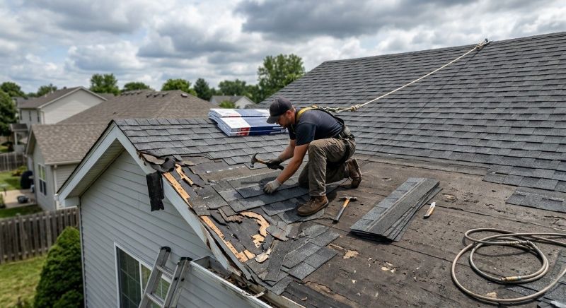 Roof Damage Restoration in Medford, NJ