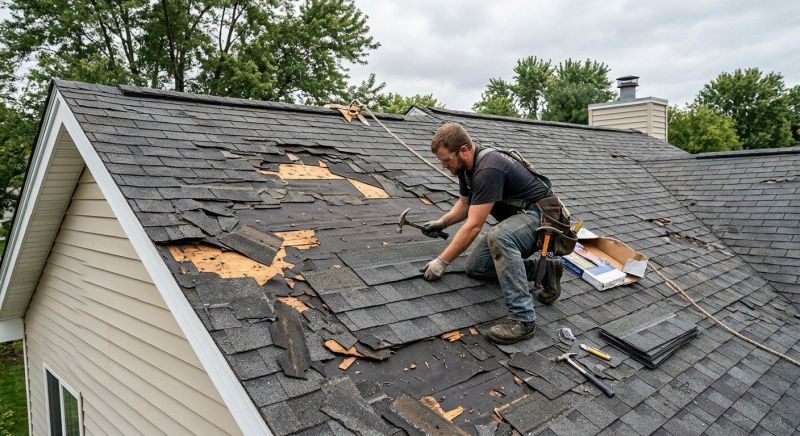 Roof Damage Restoration in Salem, NJ
