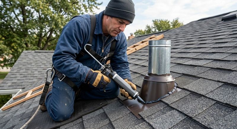 Roof Vent Flashing Repair in Gloucester County, NJ